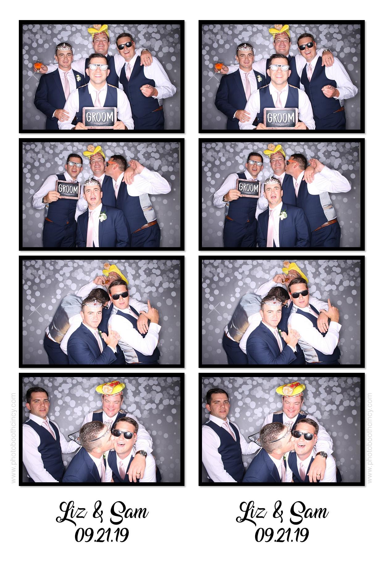 Liz and Sam's Wedding | View more photos from the event at gallery.photoboothcincy.com/u/PhotoBoothCincy/Liz-and-Sams-Wedding